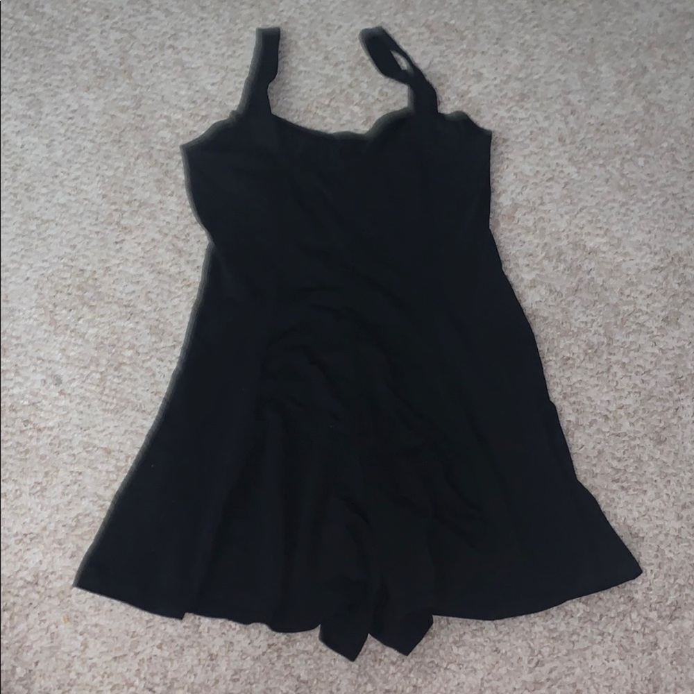 Forever 21 Black Button-Front Romper - Picture 4 of 4